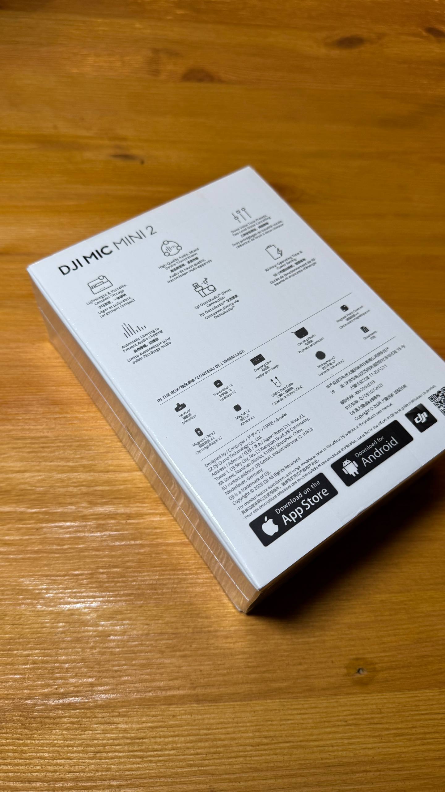 DJI Mic Mini 2 петличный микрофон (запечатанный)