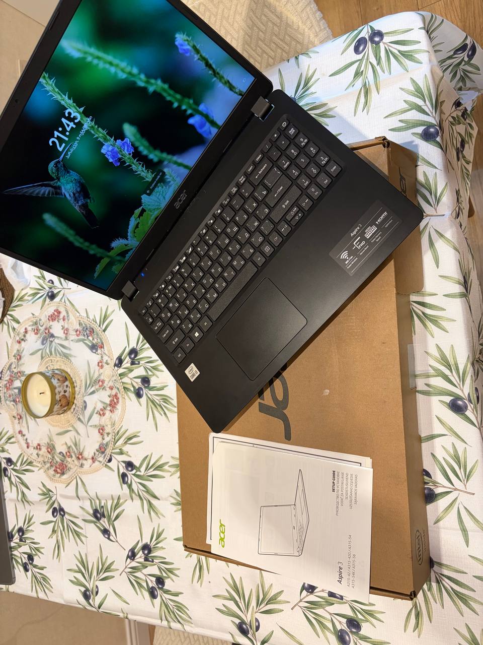 Ноутбук ASUS Intel Core i7 15.6" 8GB 1TB