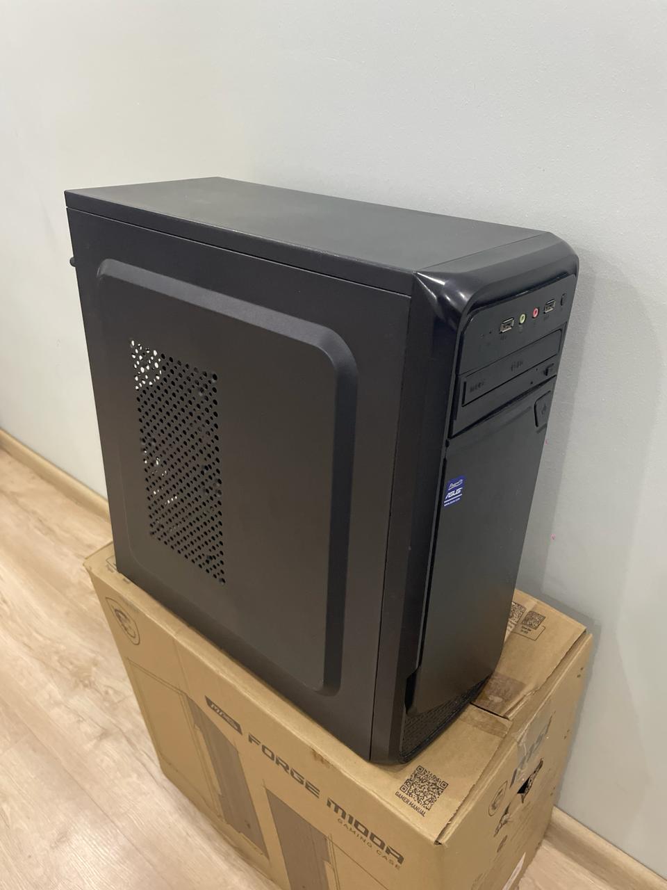 Компьютер: ASUS H81M-K, Intel Core i5-4590S, ASUS GTX 1050, 8GB DDR3, HDD 500GB