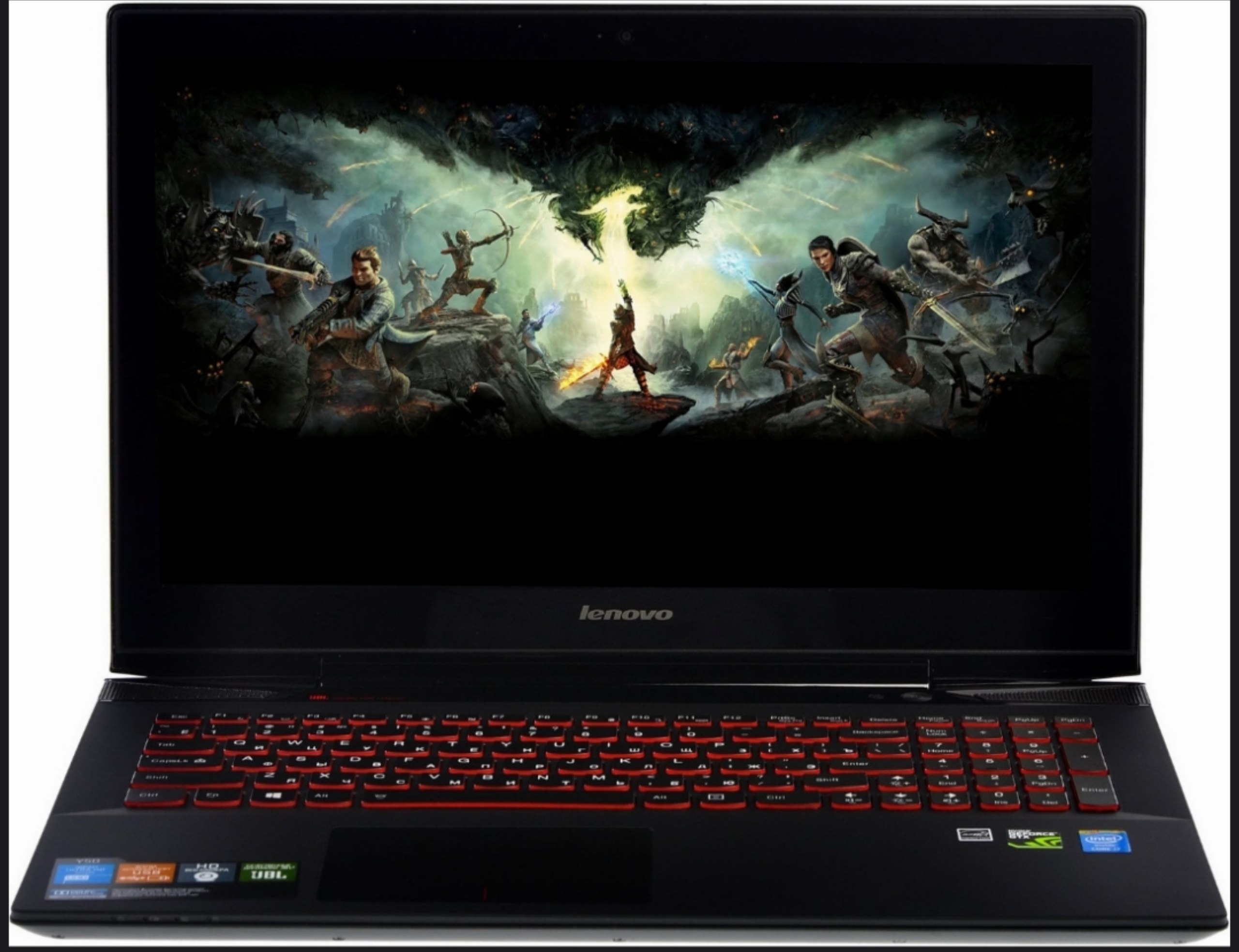 Игровой ноутбук Lenovo 50-70Y (i7 4770, 16GB, GTX 860M, 2TB, 4K)