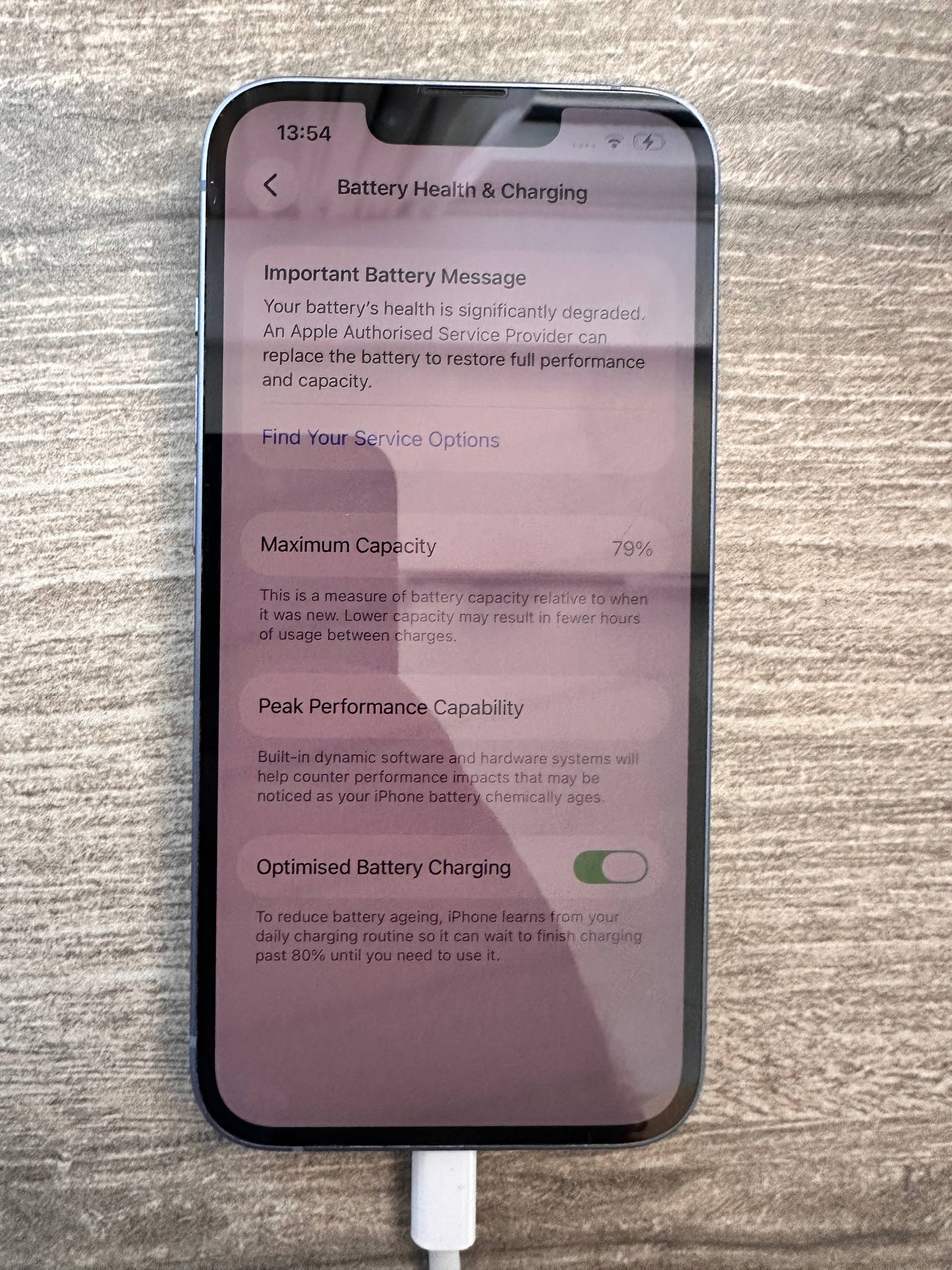 iPhone 14 128 ГБ голубой