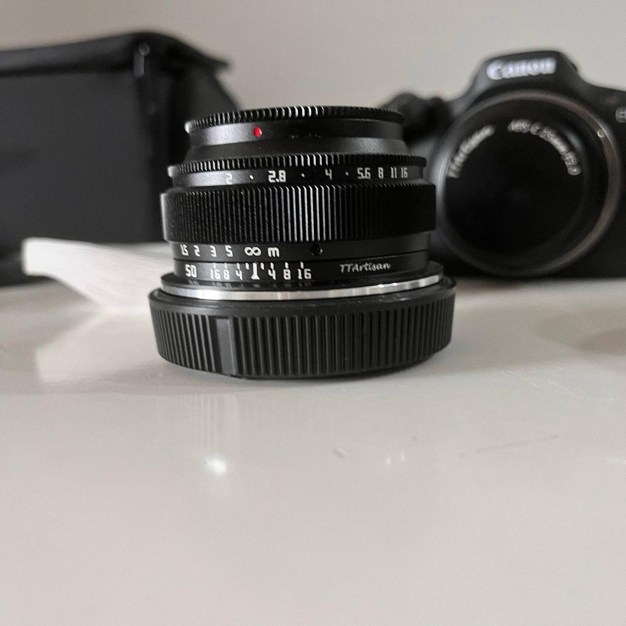 Комплект Canon EOS R100 + объективы RF-S 18-45mm, RF 16mm, TTArtisan 25mm, 50mm