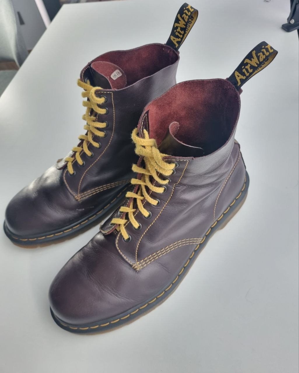 Dr. Martens мужские кожаные ботинки, размер 48