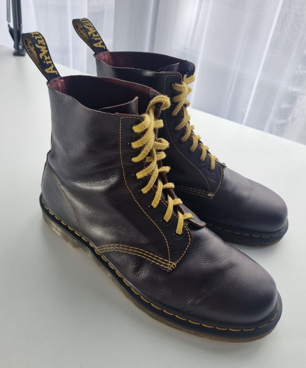 Dr. Martens мужские кожаные ботинки, размер 48
