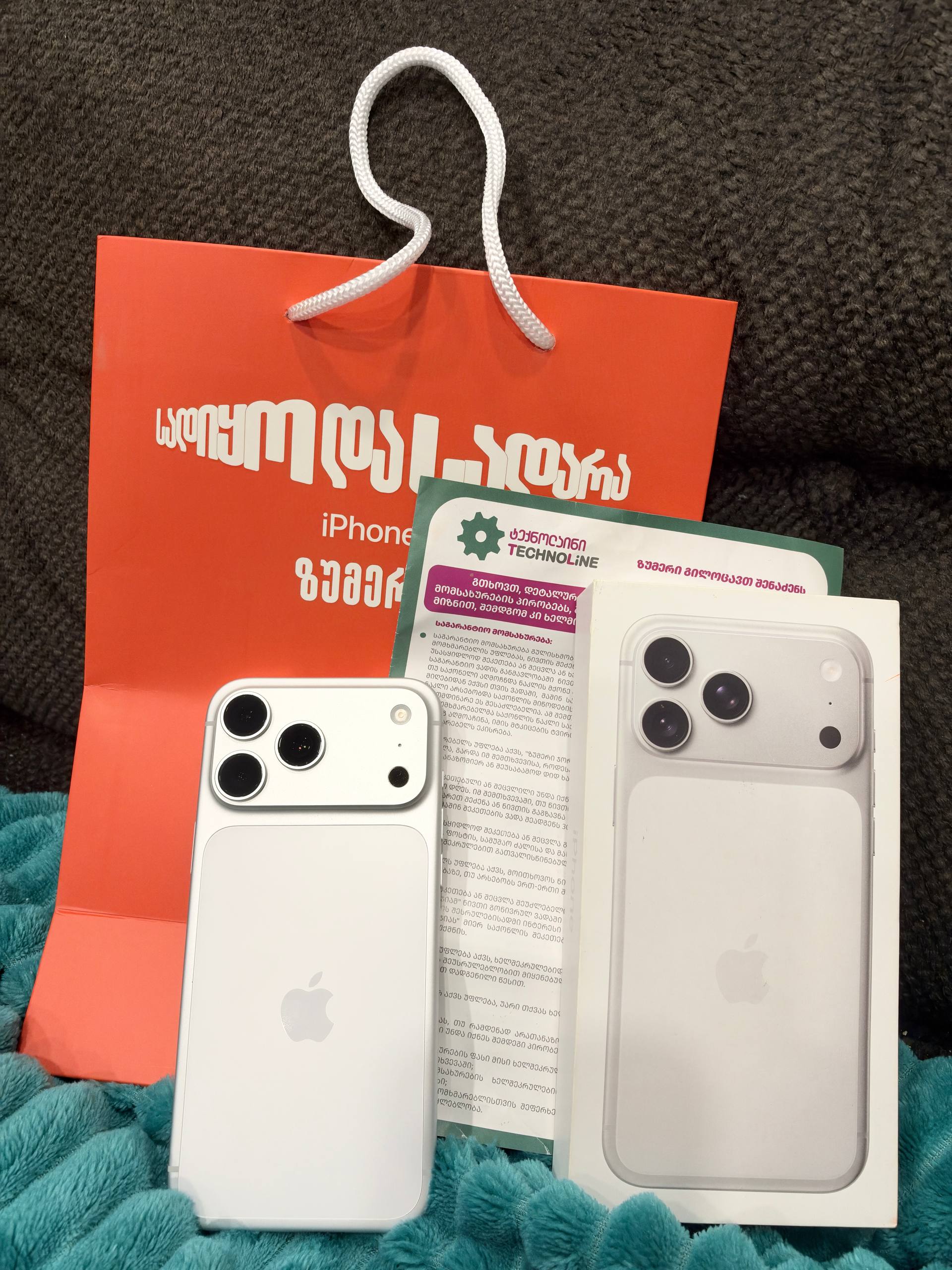 iPhone 17 Pro Max 256GB Silver