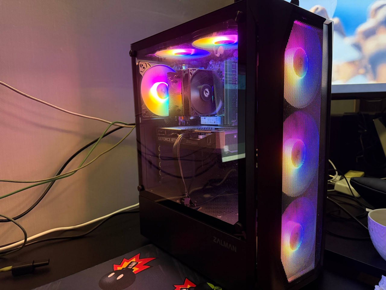 Игровой ПК: RTX 5060, Intel Core i5-14400F, 32 ГБ DDR4, SSD 500 ГБ