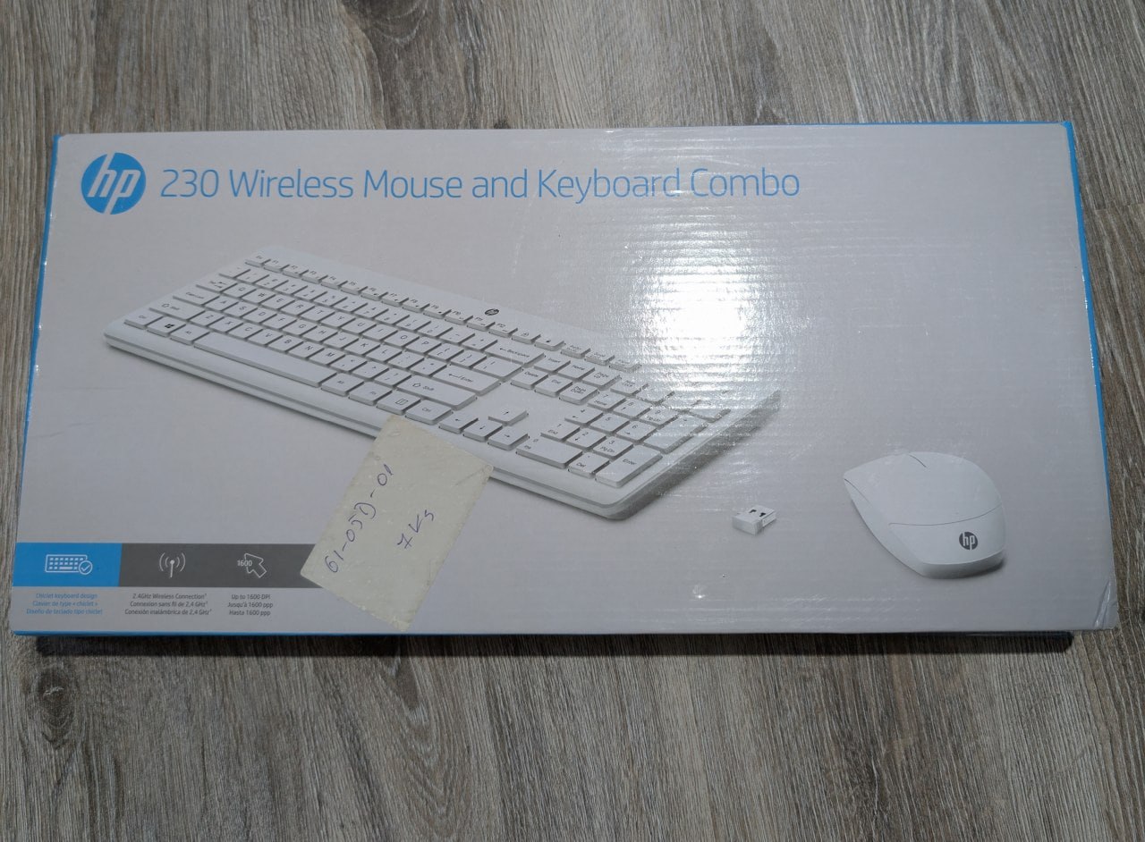 Беспроводной комплект HP 230 (клавиатура + мышь)
