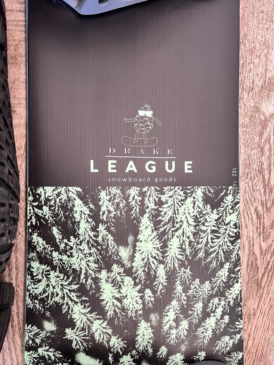 Комплект для сноуборда: сноуборд Drake League 162 см + крепления Drake King + бо