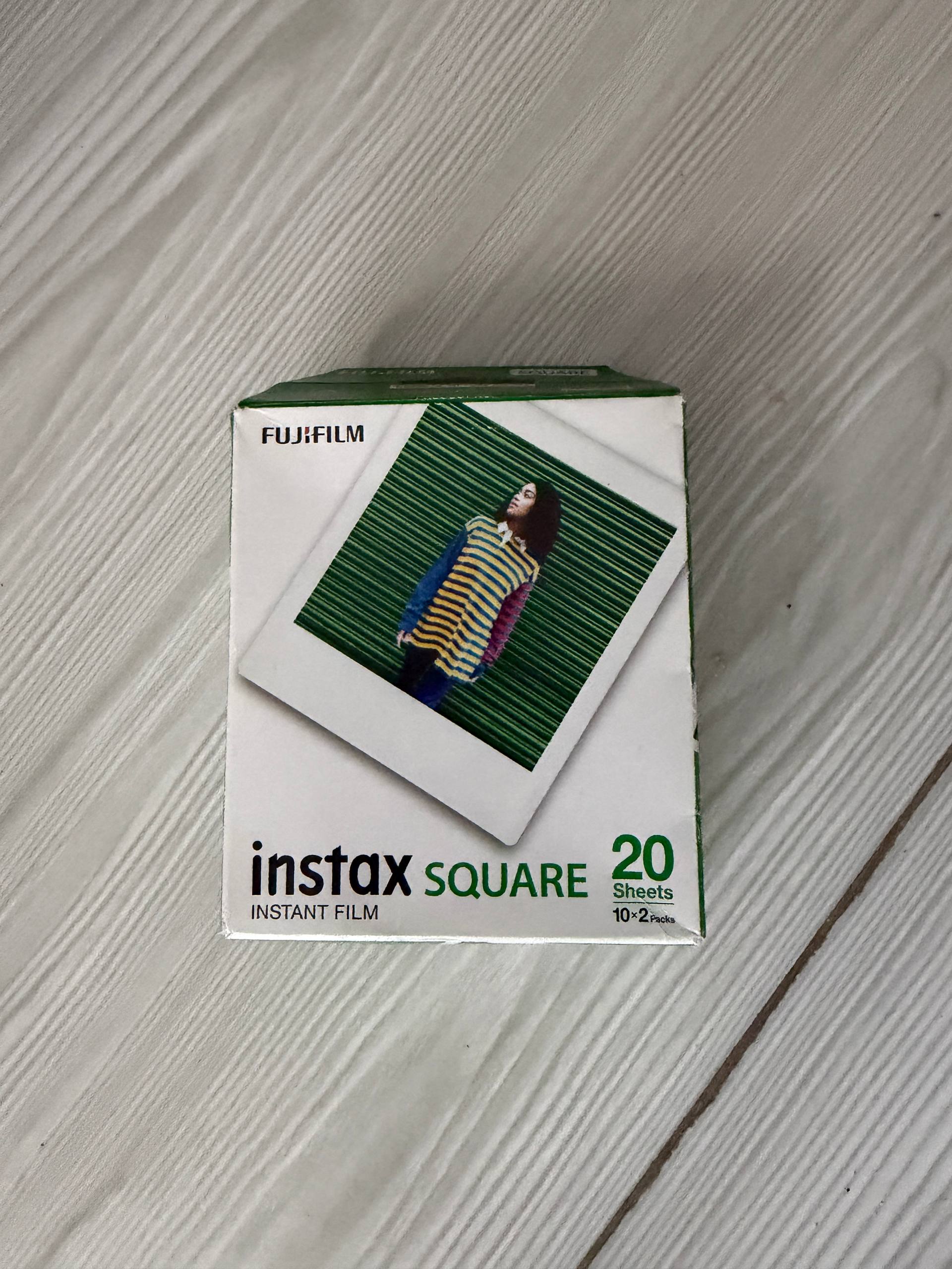 Картриджи для Fujifilm instax Square, 20 фотокарточек