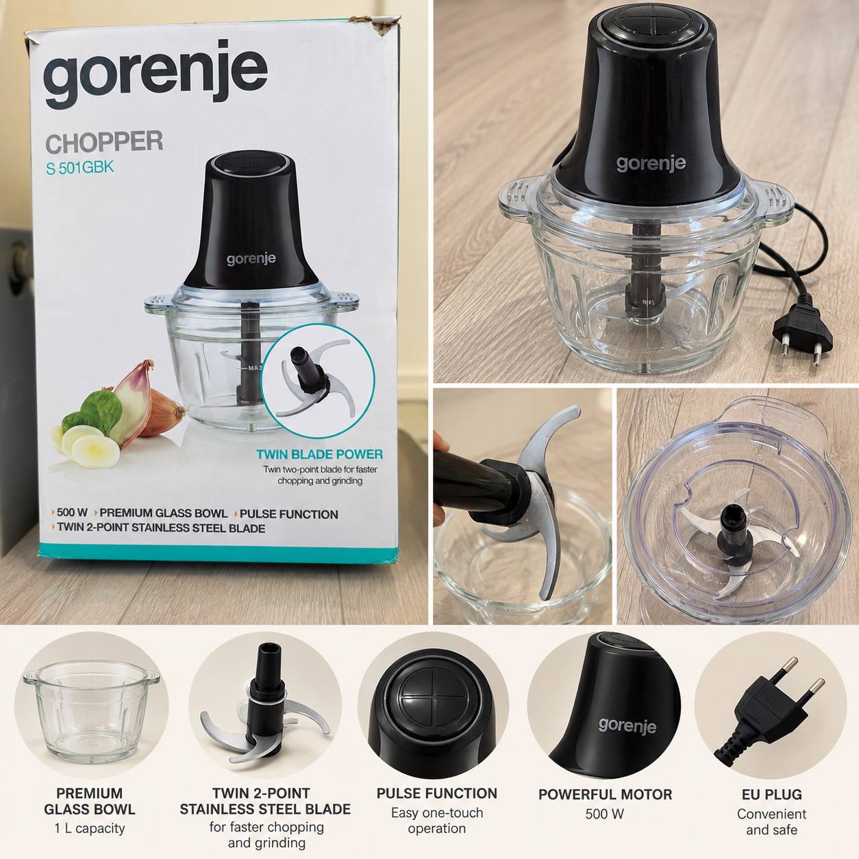 Измельчитель Gorenje S501GBK