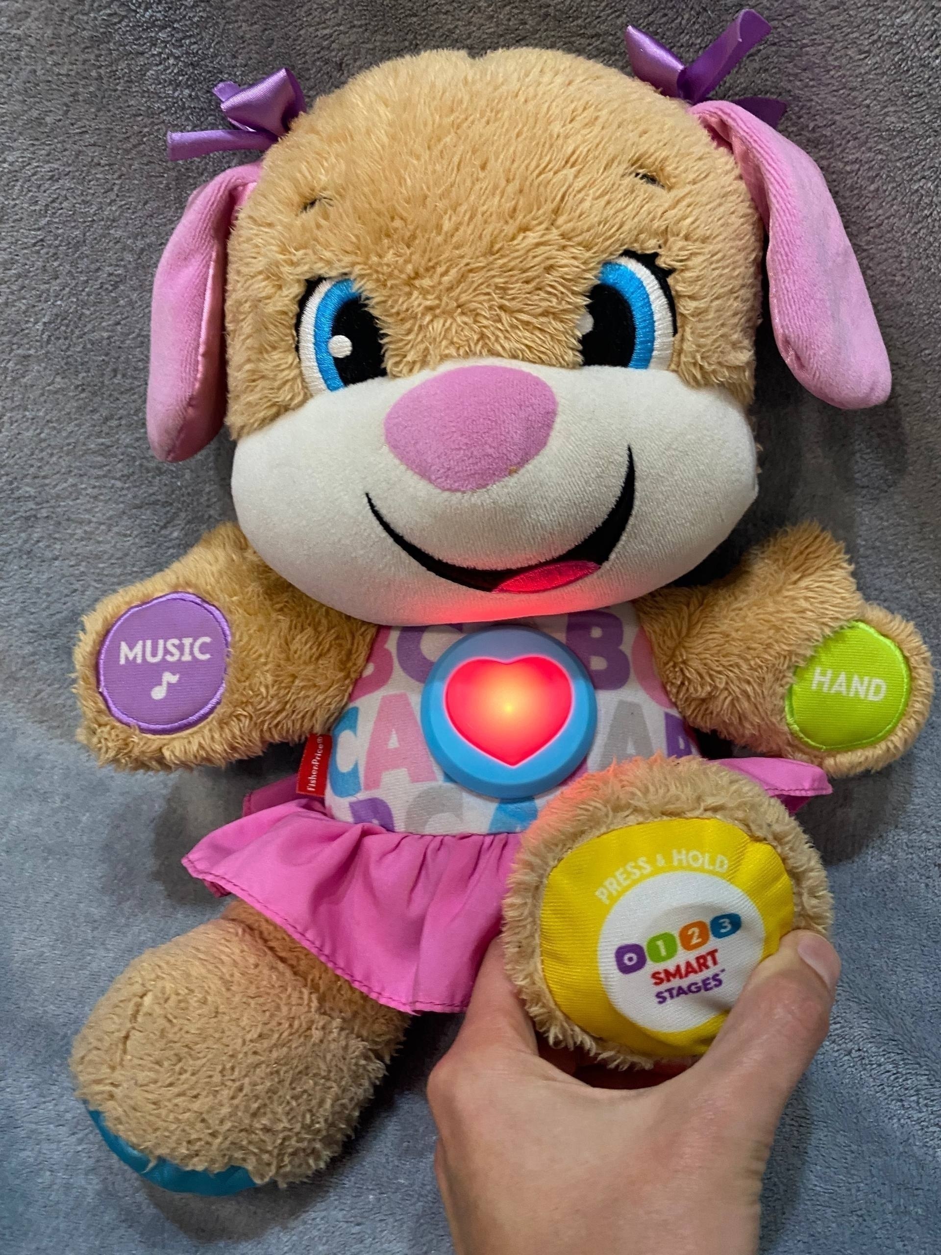 Интерактивная собачка Fisher-Price (английский язык)