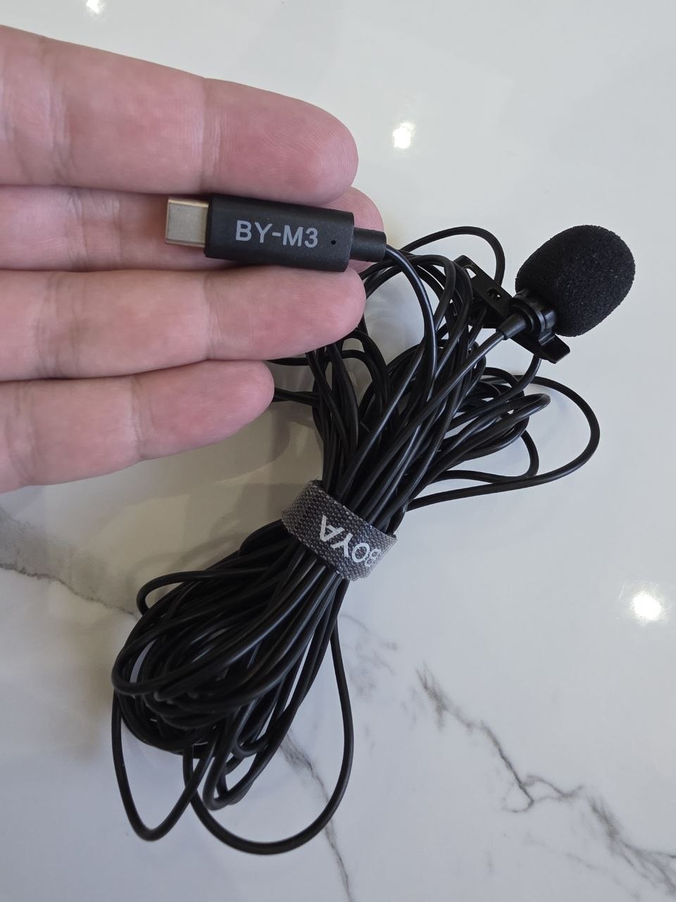 Микрофон-петличка BOYA BY-M3 с USB-C