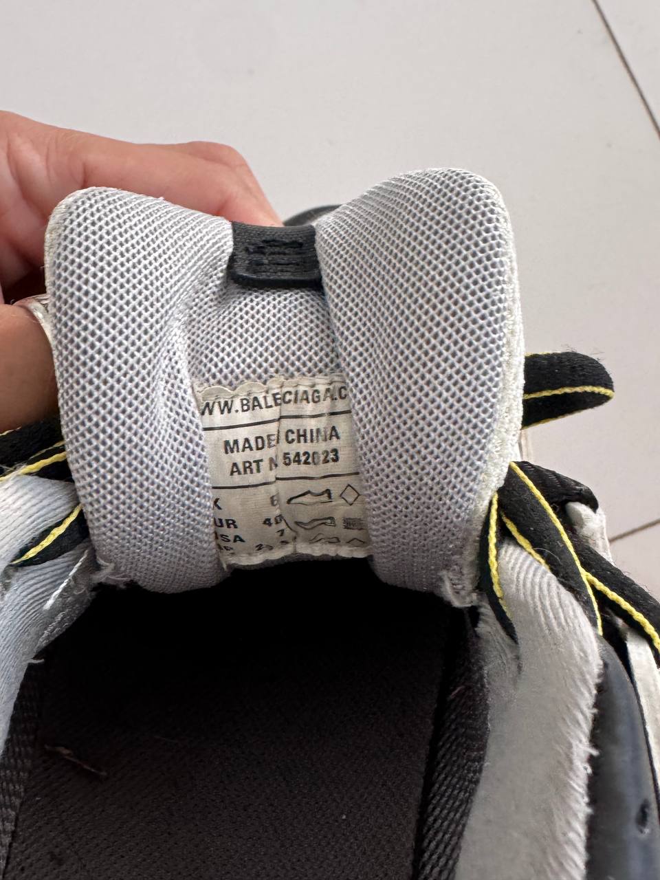 Balenciaga кроссовки на стопу 26 см