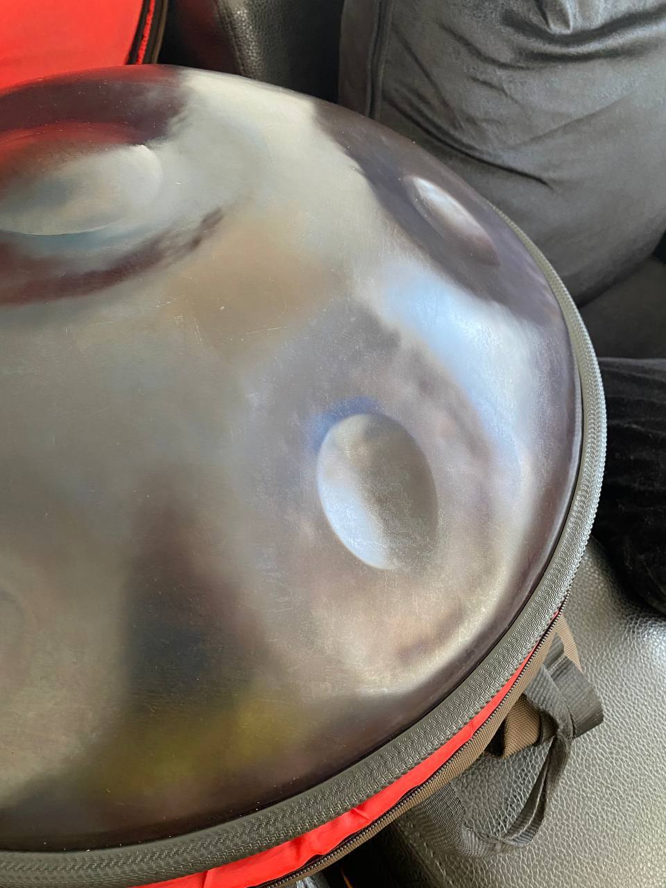Хэндпан Overtone Handpan Хиджаз Си, 9 нот, с чехлом