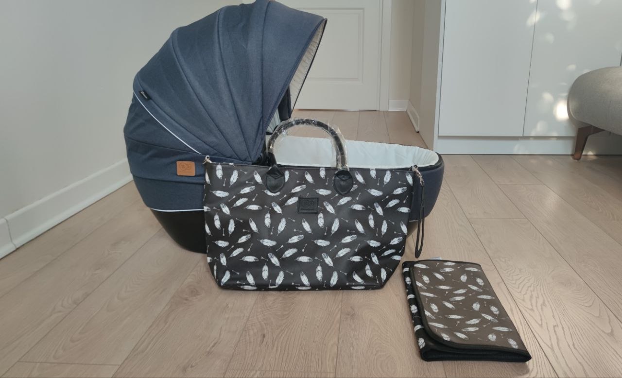 Коляска Kinderkraft Prime 2 в 1 Deep Navy