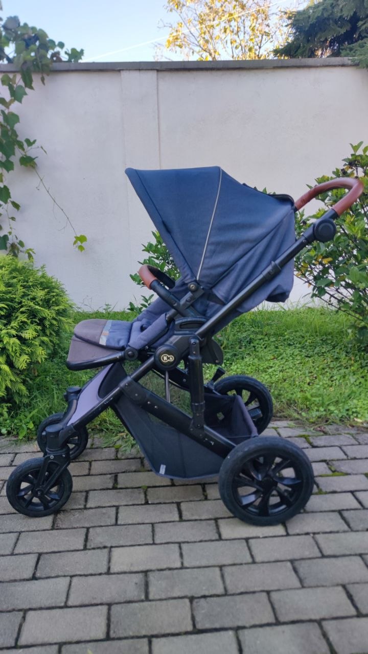 Коляска Kinderkraft Prime 2 в 1 Deep Navy