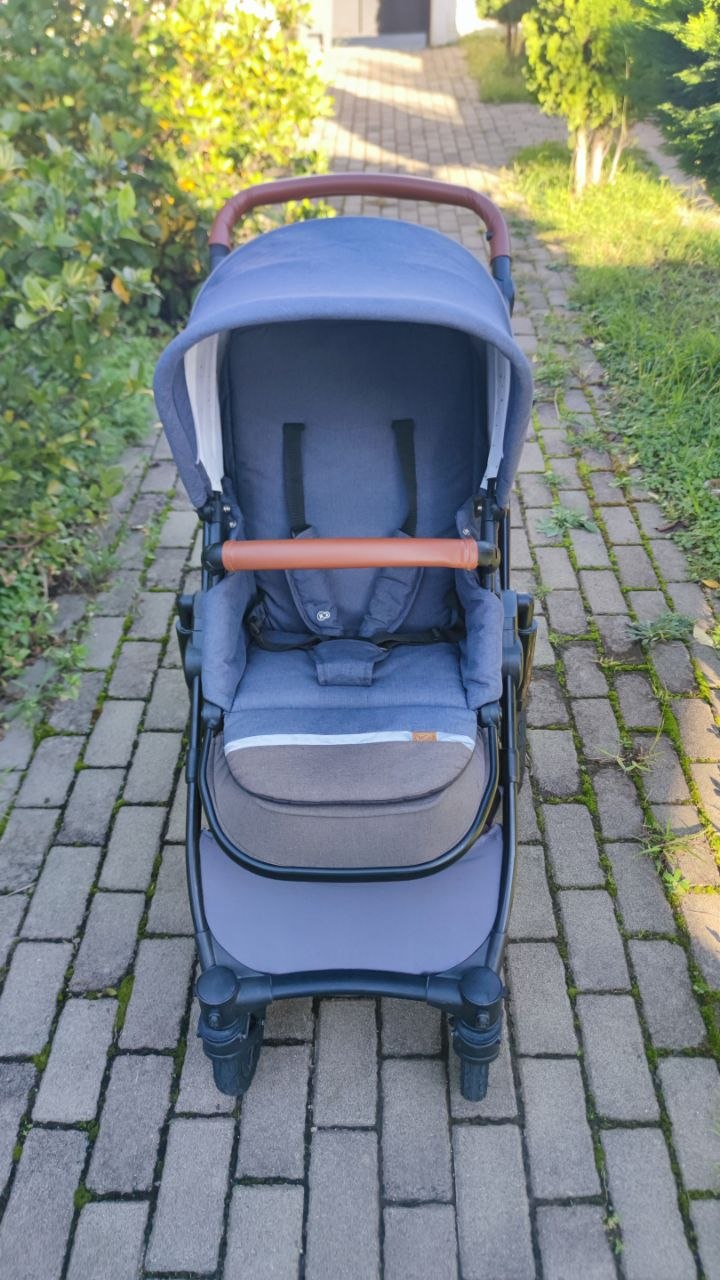 Коляска Kinderkraft Prime 2 в 1 Deep Navy