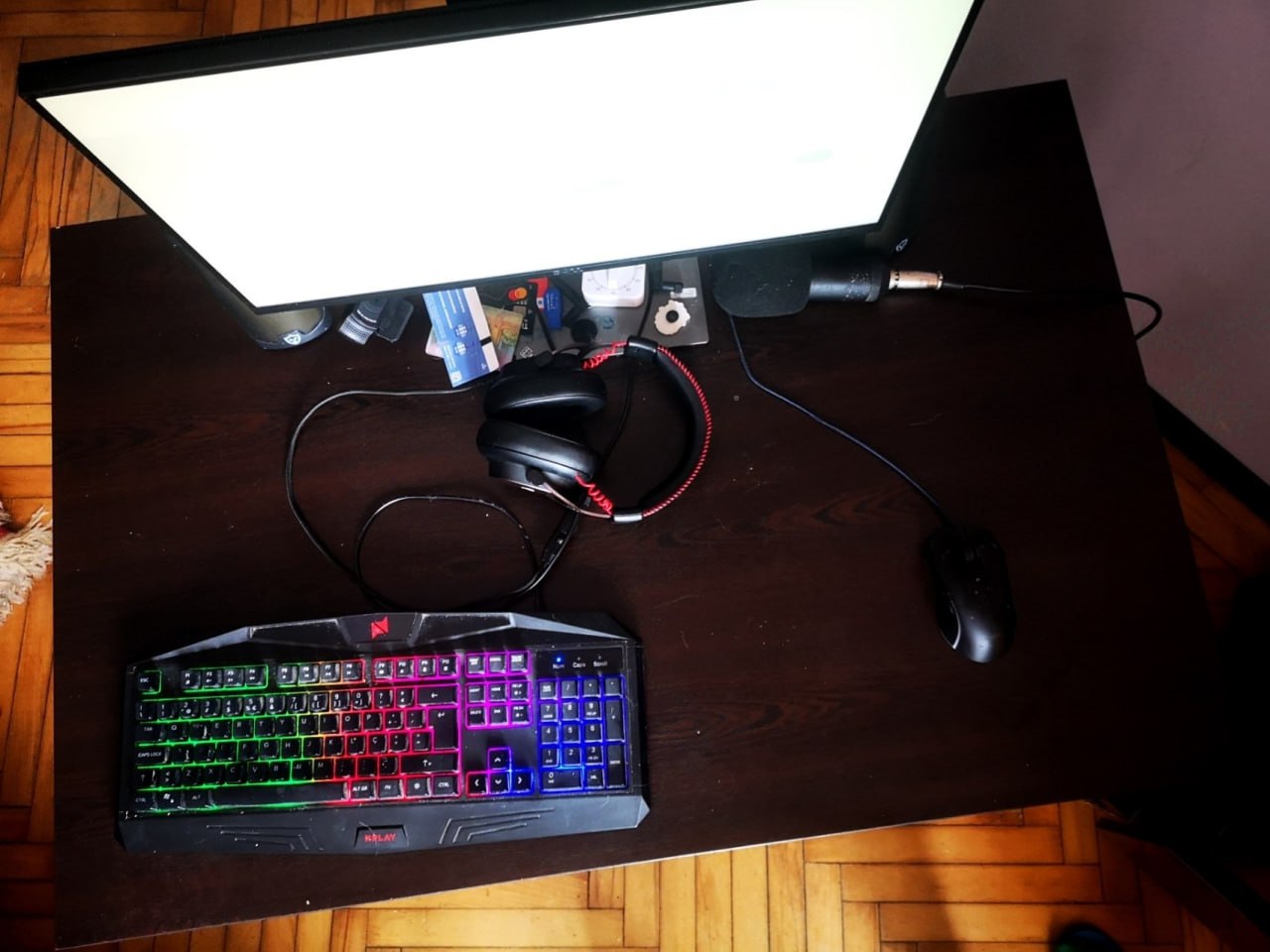 RGB клавиатура (английская раскладка)
