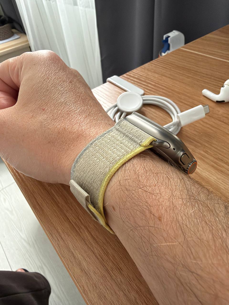 Apple Watch Ultra 49 мм Natural Titanium