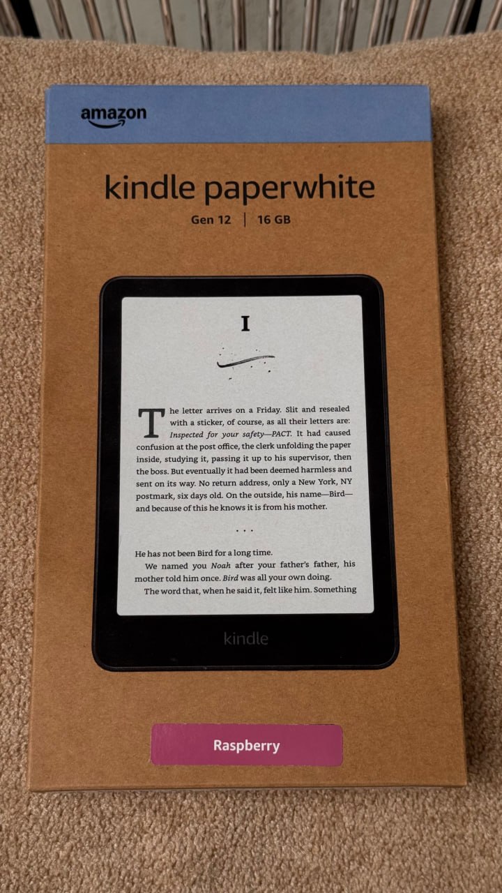 Amazon Kindle Paperwhite, розовая