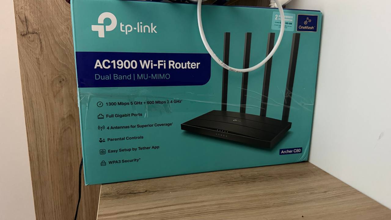 TP-Link Archer C80 AC1900 Wi-Fi роутер
