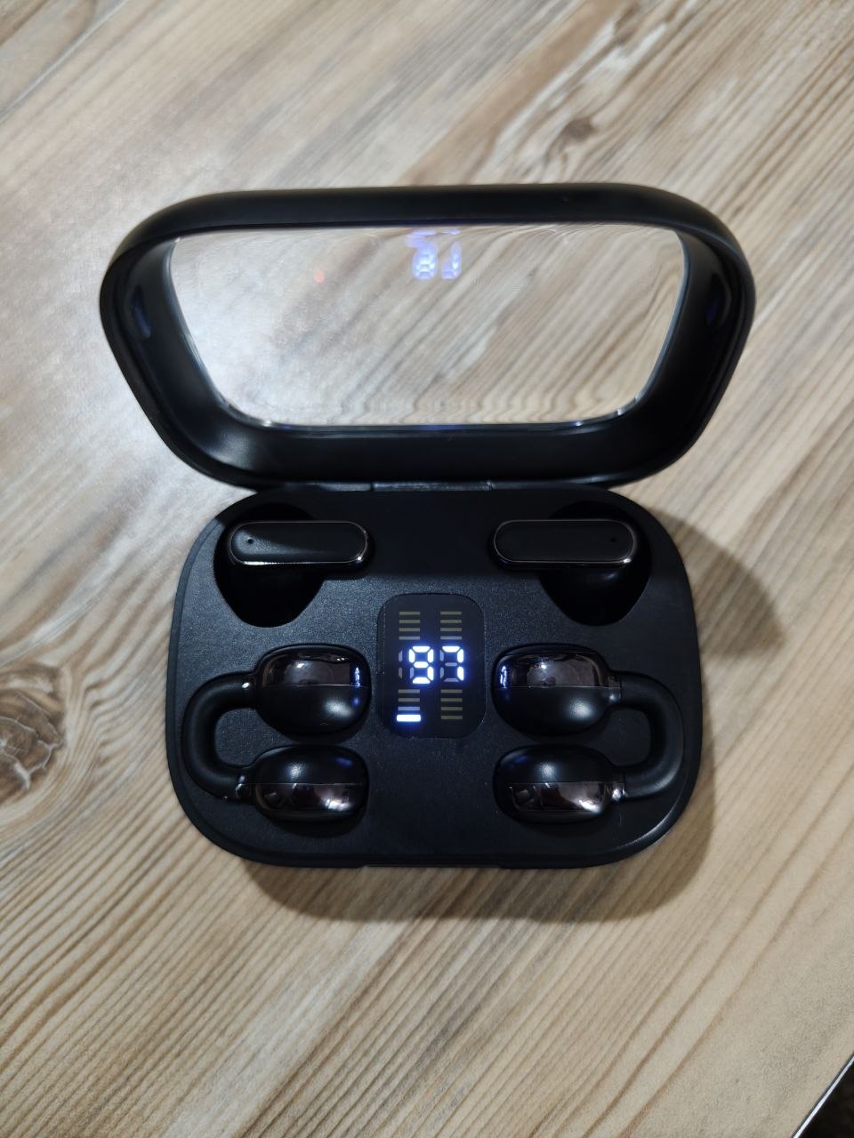 Комплект беспроводных Bluetooth-наушников 2 в 1 (вкладыши + клипсы Open-Ear)