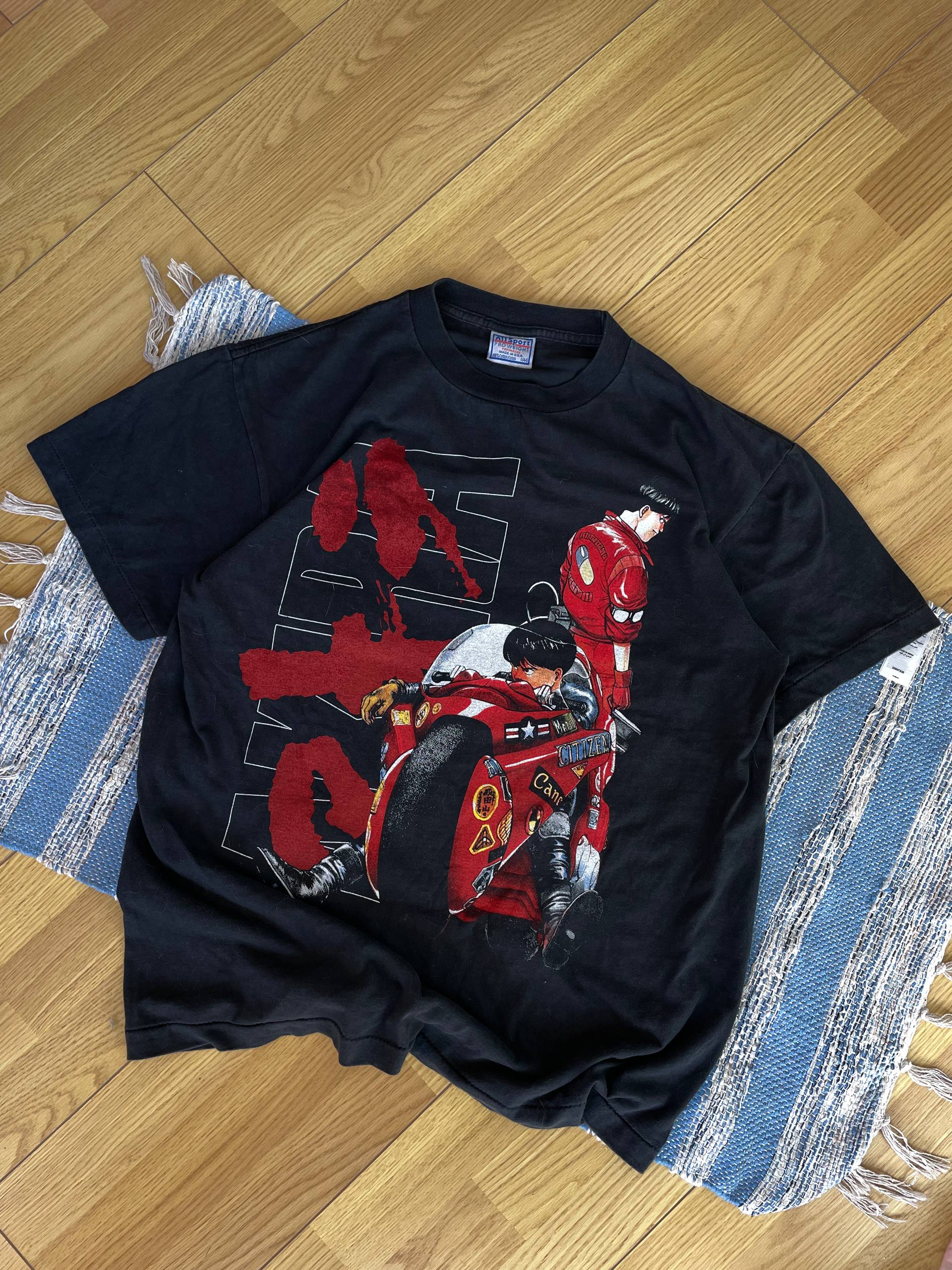 Винтажная футболка Akira 90-х, размер L