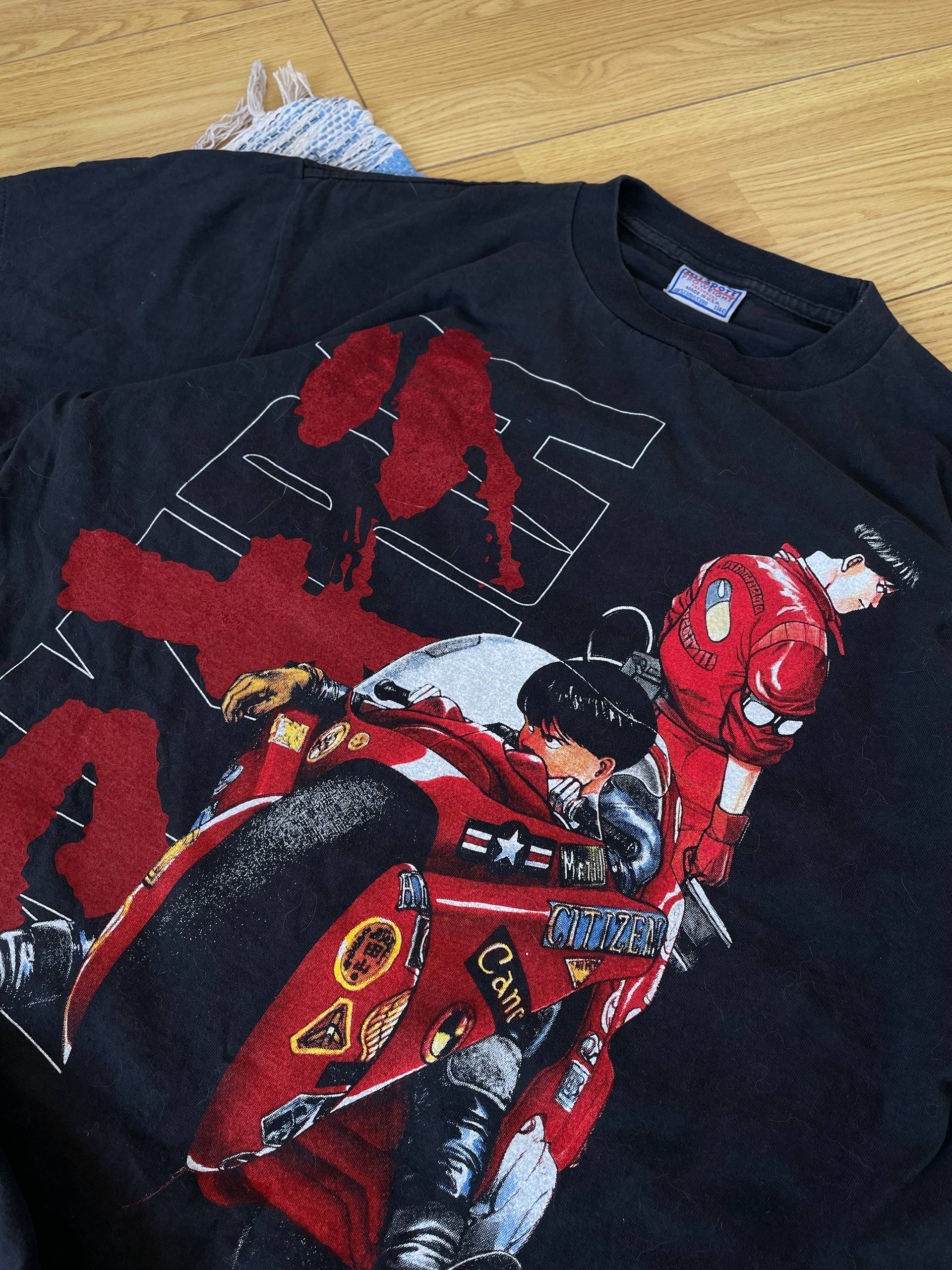 Винтажная футболка Akira 90-х, размер L