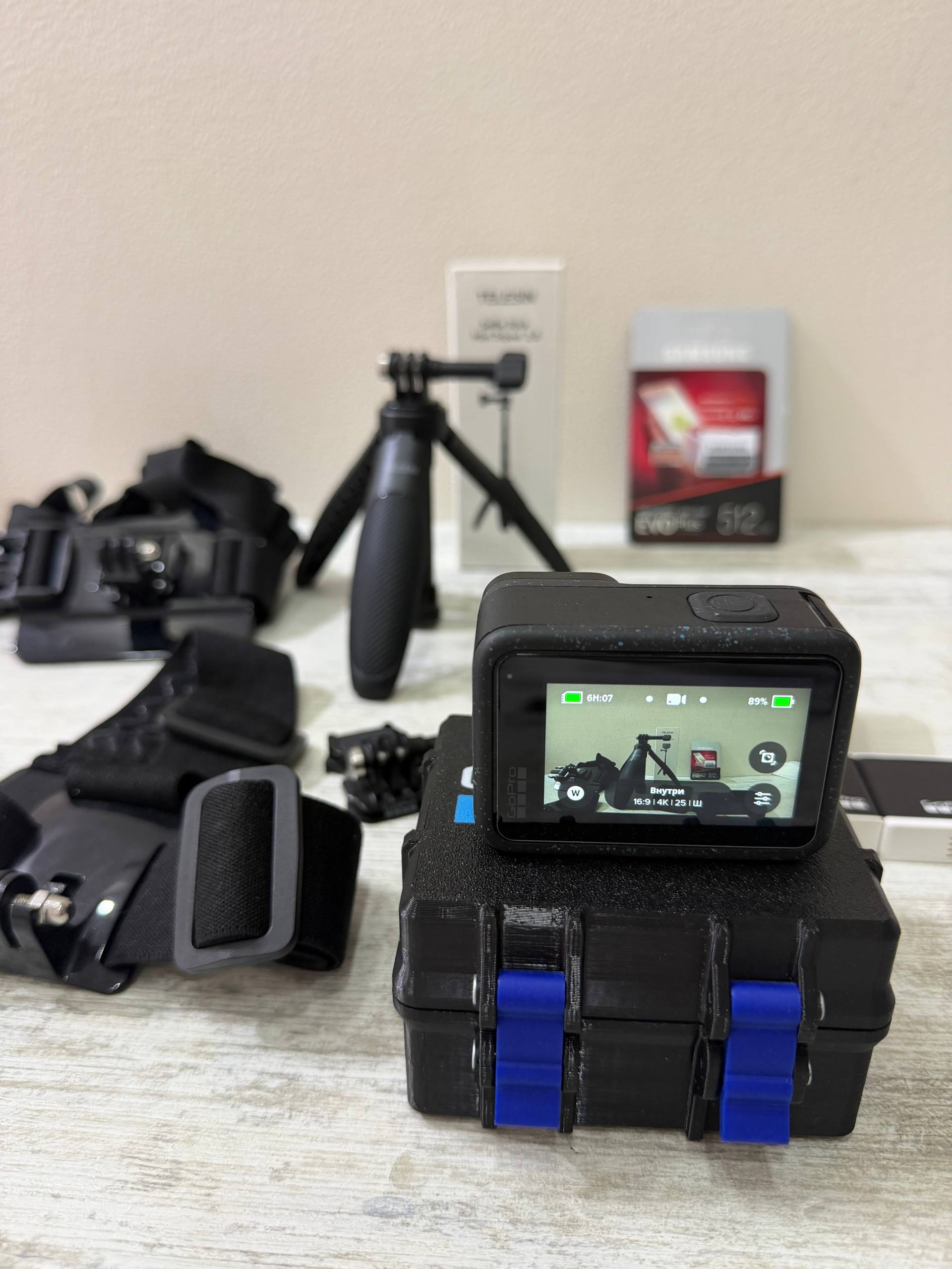 Экшен-камера GoPro 12 с полным комплектом аксессуаров