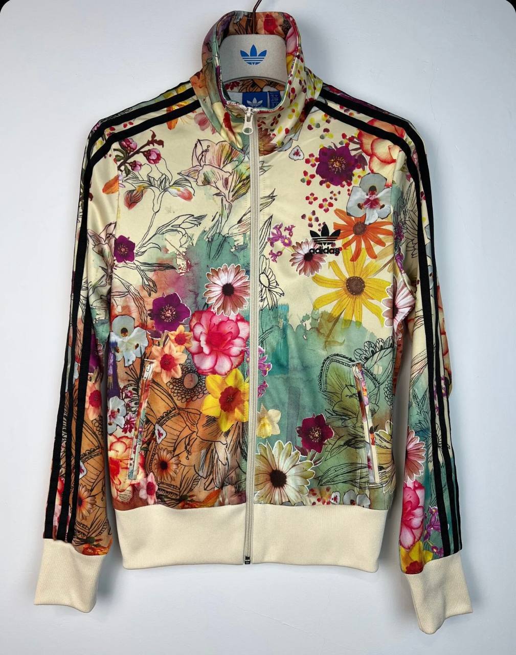 Олимпийка + штаны Adidas Floral Firebird Roses, размер S-M (44)