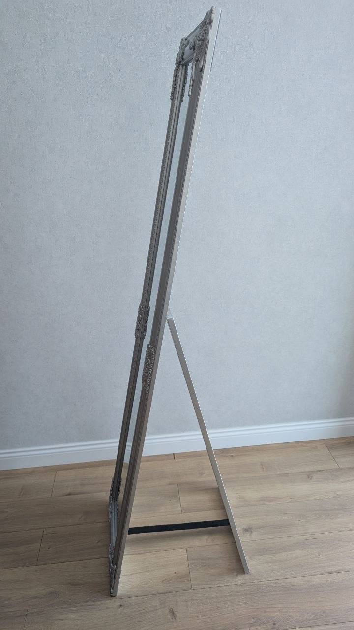 Зеркало Jysk, 160x40 см, серебристый металлик