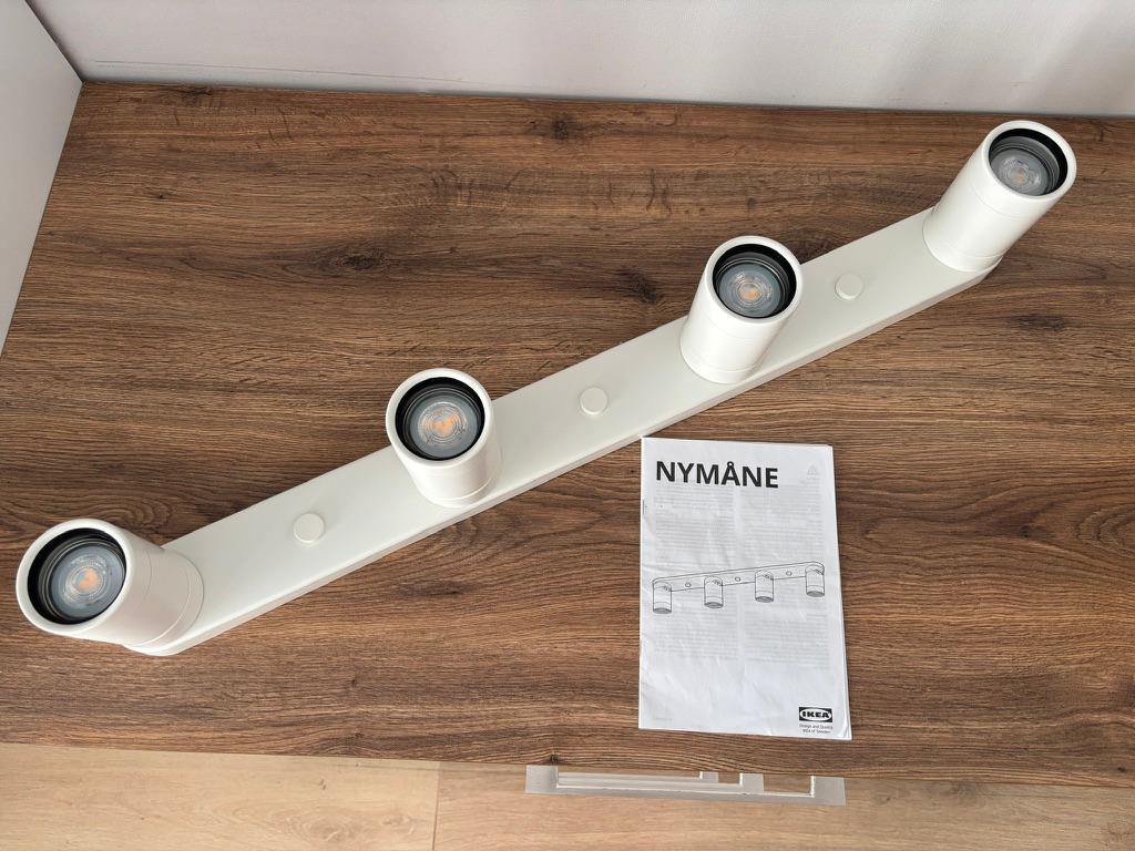 Светильник IKEA NYMANE с лампами Philips