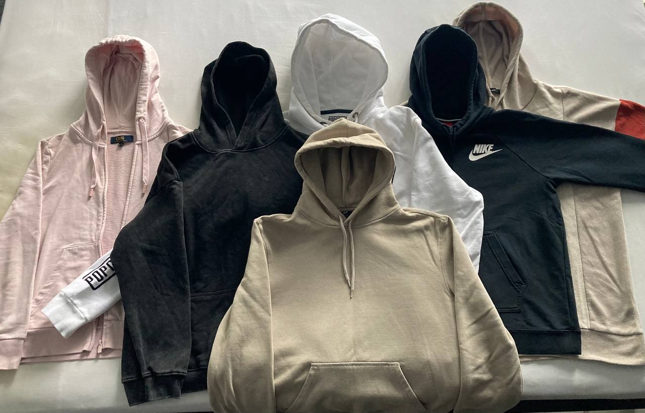 Худи / зип-худи / байка / кофта (S-XS) — Nike, Colin's, Zara, H&M, SMOG
