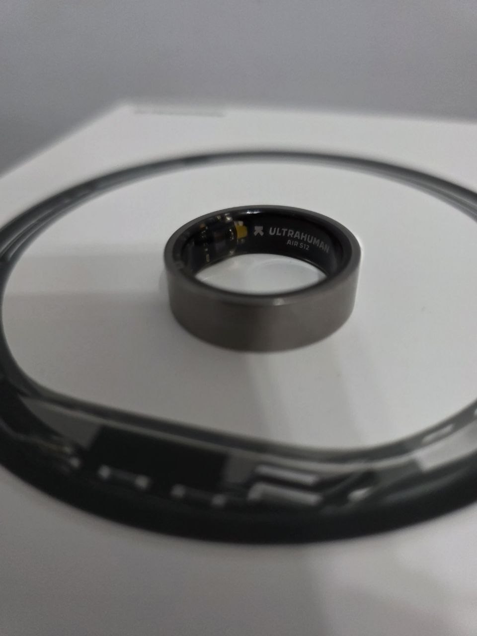 Умное кольцо Ultrahuman Ring AIR, размер 12, Raw Titanium