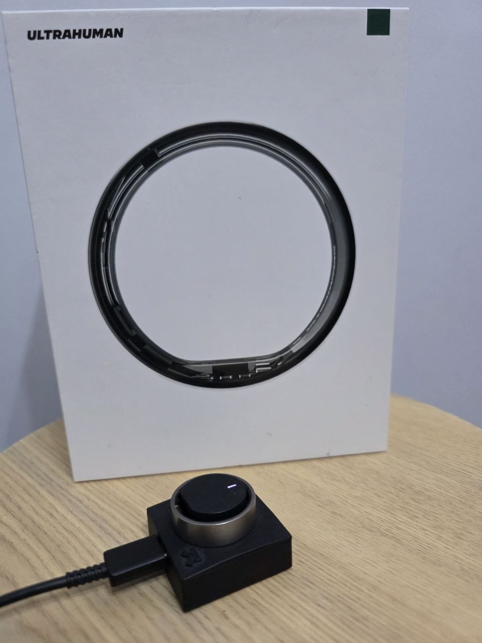Умное кольцо Ultrahuman Ring AIR, размер 12, Raw Titanium