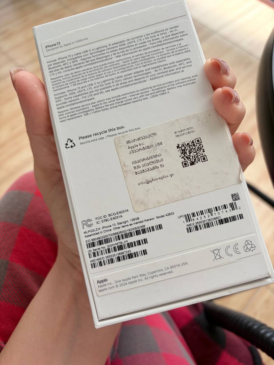 iPhone 13 128 GB White