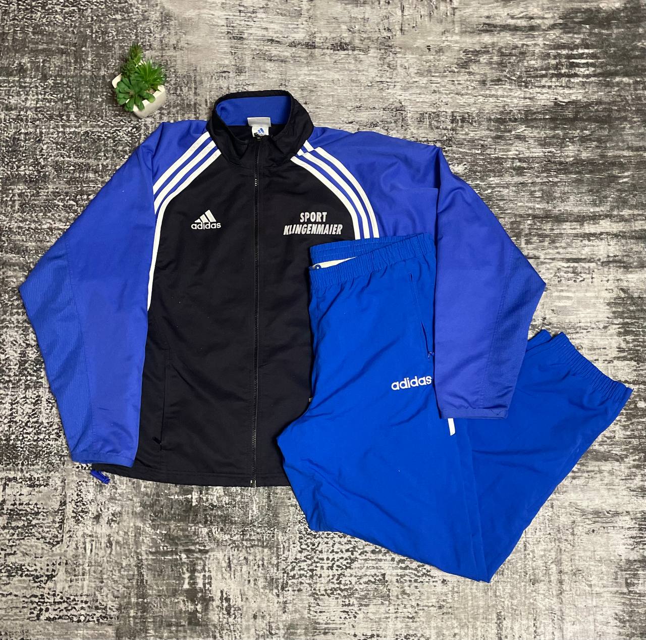 Винтажный костюм Adidas (зип-ап)