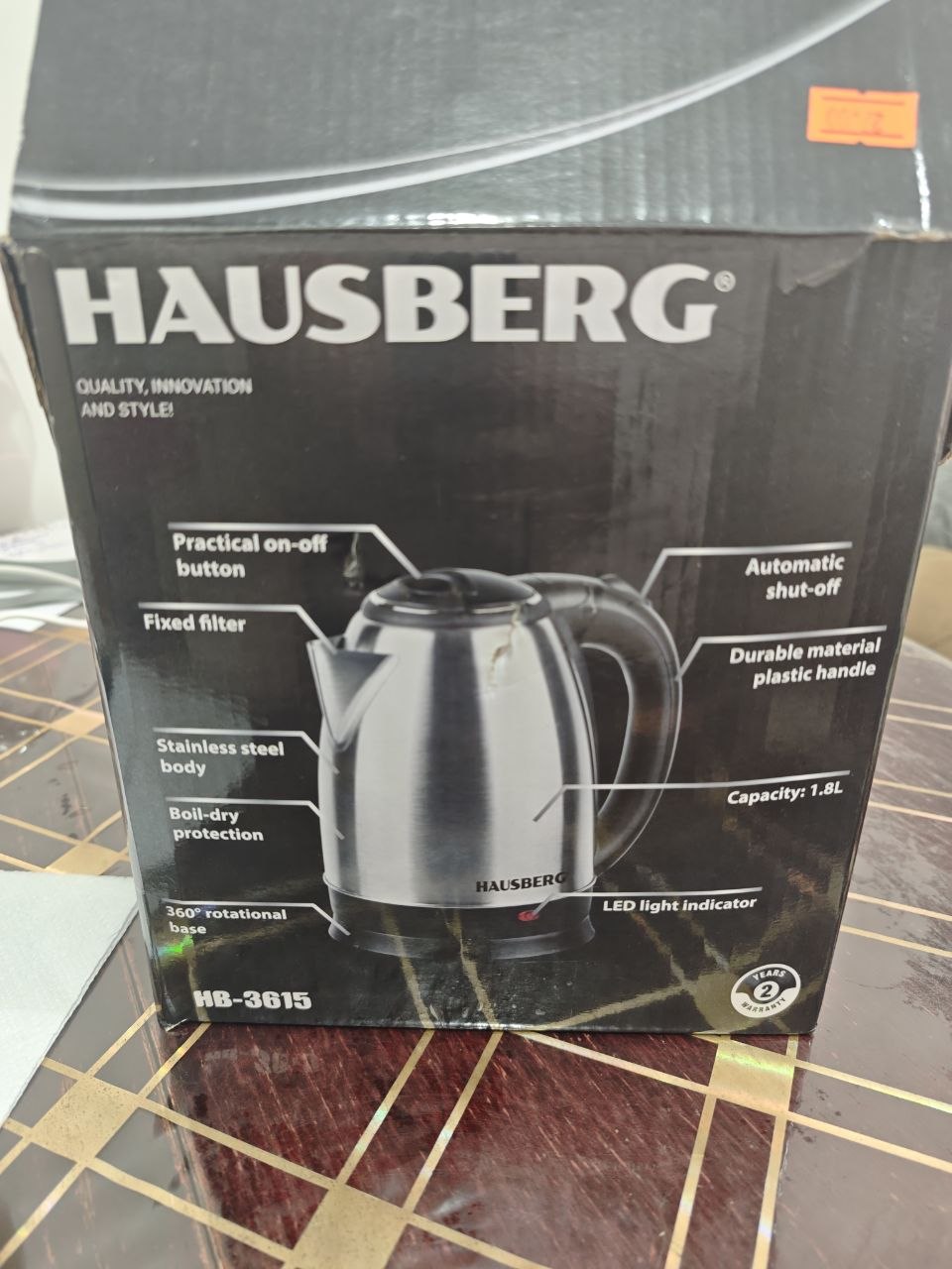 Электрический чайник Hausberg HB-3615