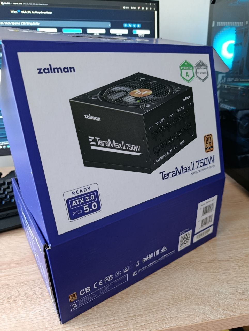 Блок питания Zalman TeraMax II 750W 80 Gold