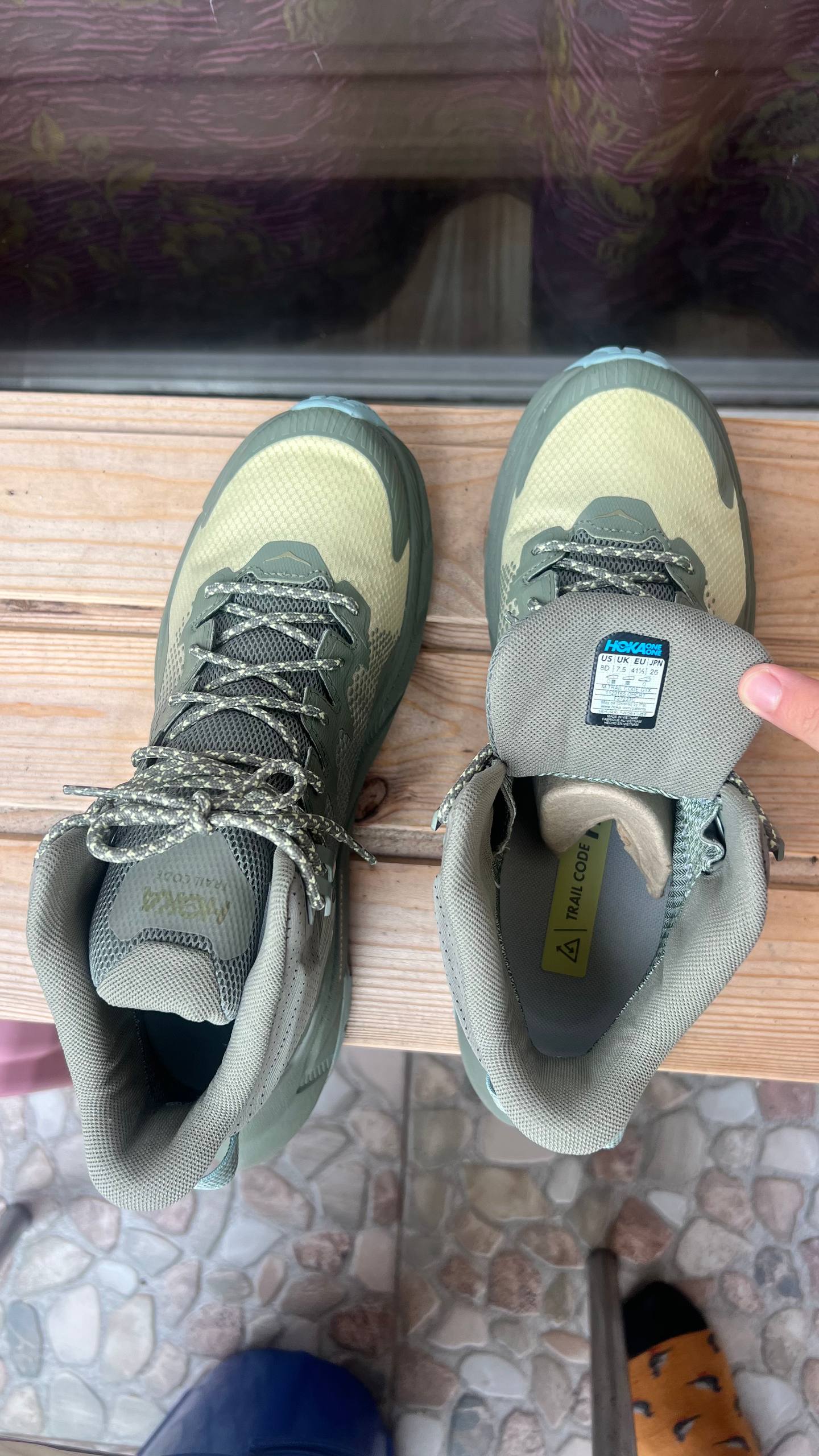 Кроссовки Hoka Trail Code GTX, размер 41 1/3