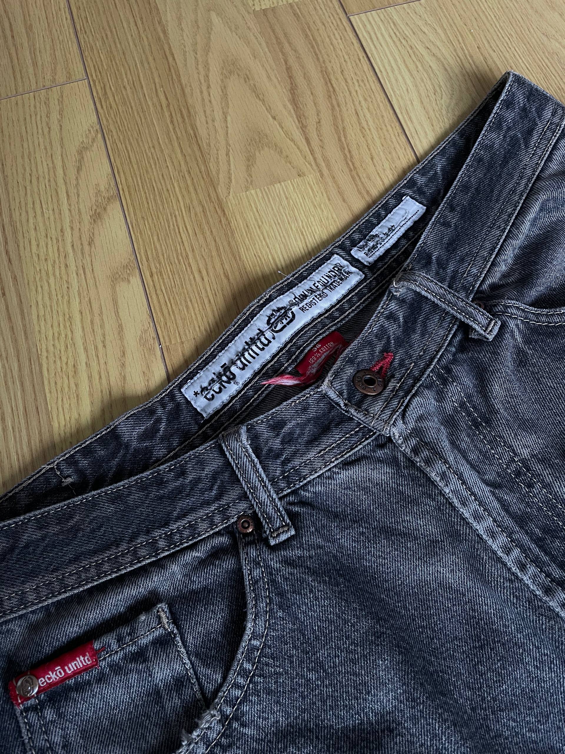 Винтажные широкие джинсы Ecko Unltd (бэгги, рэп фит), размер 36