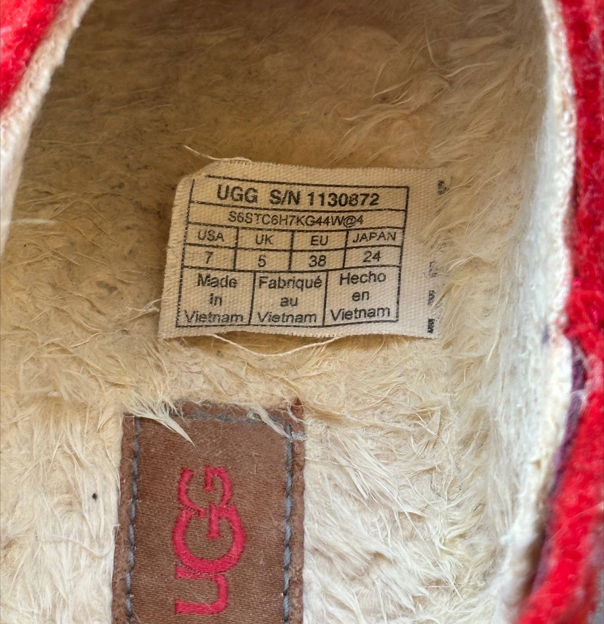 UGG Tasman войлочные тапочки, размер 38 (маломерят)