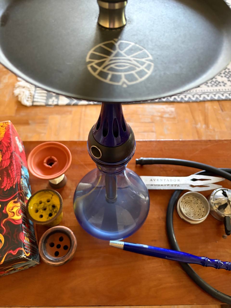 Кальян Alpha Hookah Model X Dark Blue