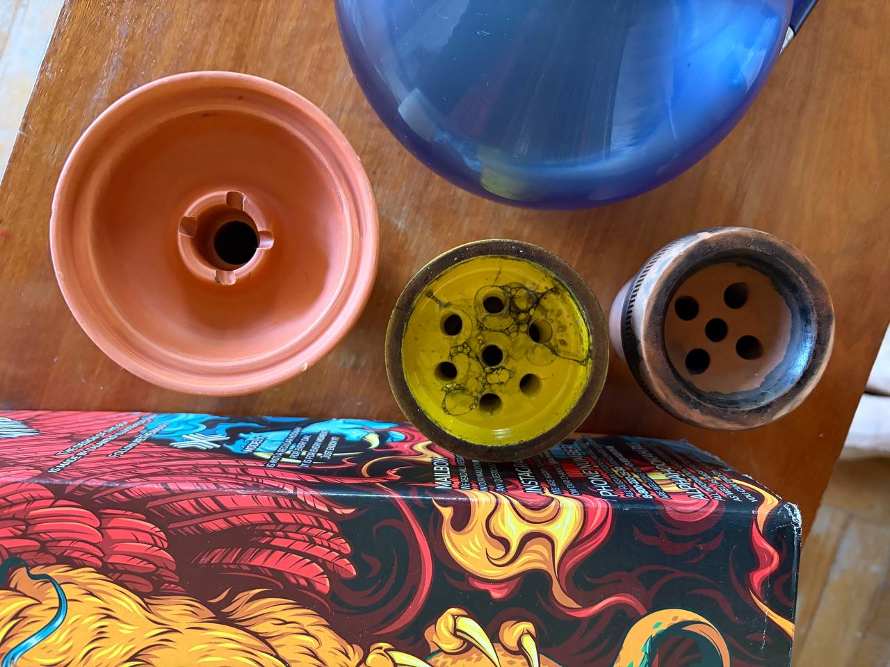 Кальян Alpha Hookah Model X Dark Blue