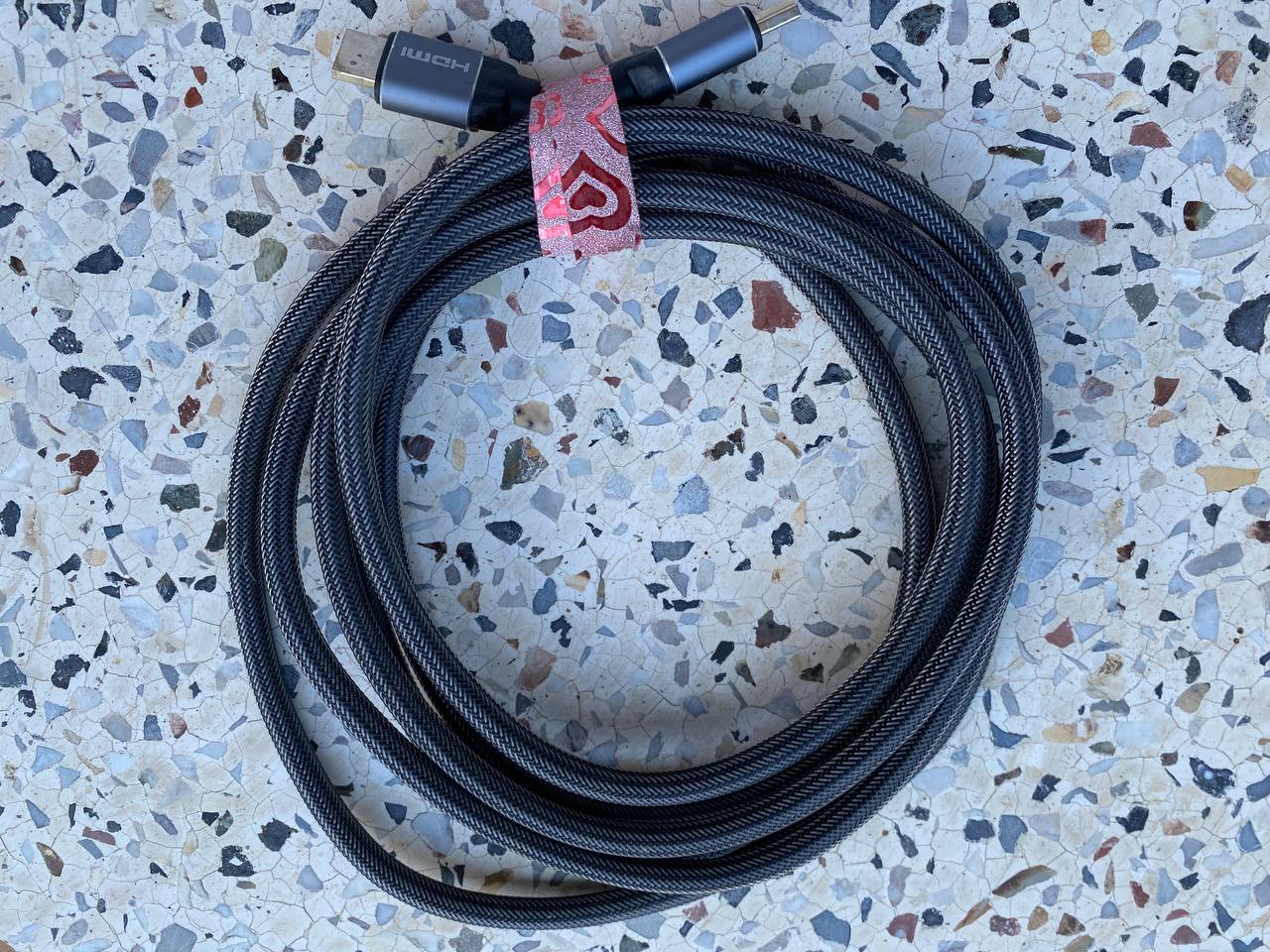 Кабель HDMI/HDMI в металлической обмотке, 5 м