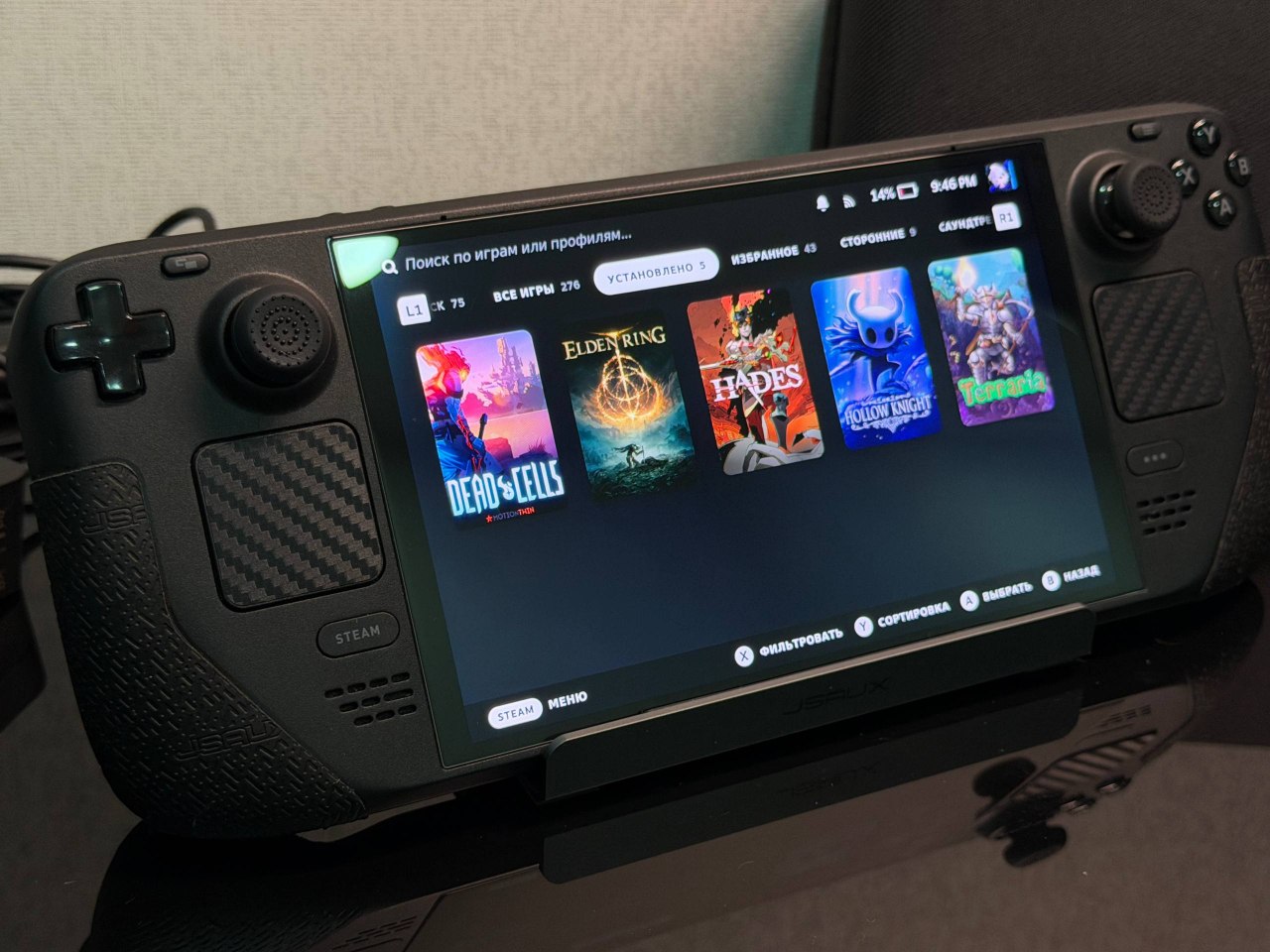 Steam Deck OLED 512GB с аксессуарами JSAUX