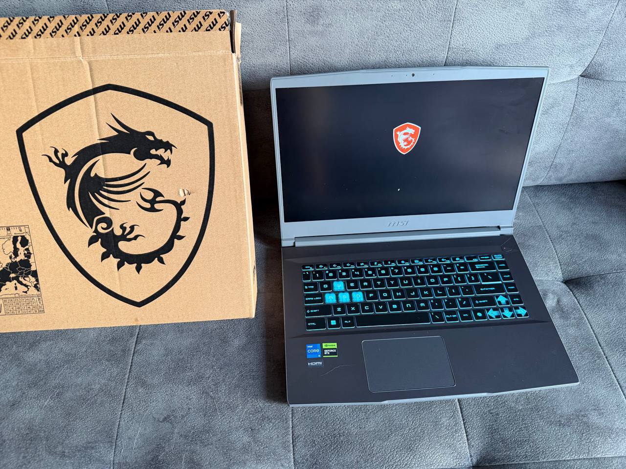 Игровой ноутбук MSI Thin 15
