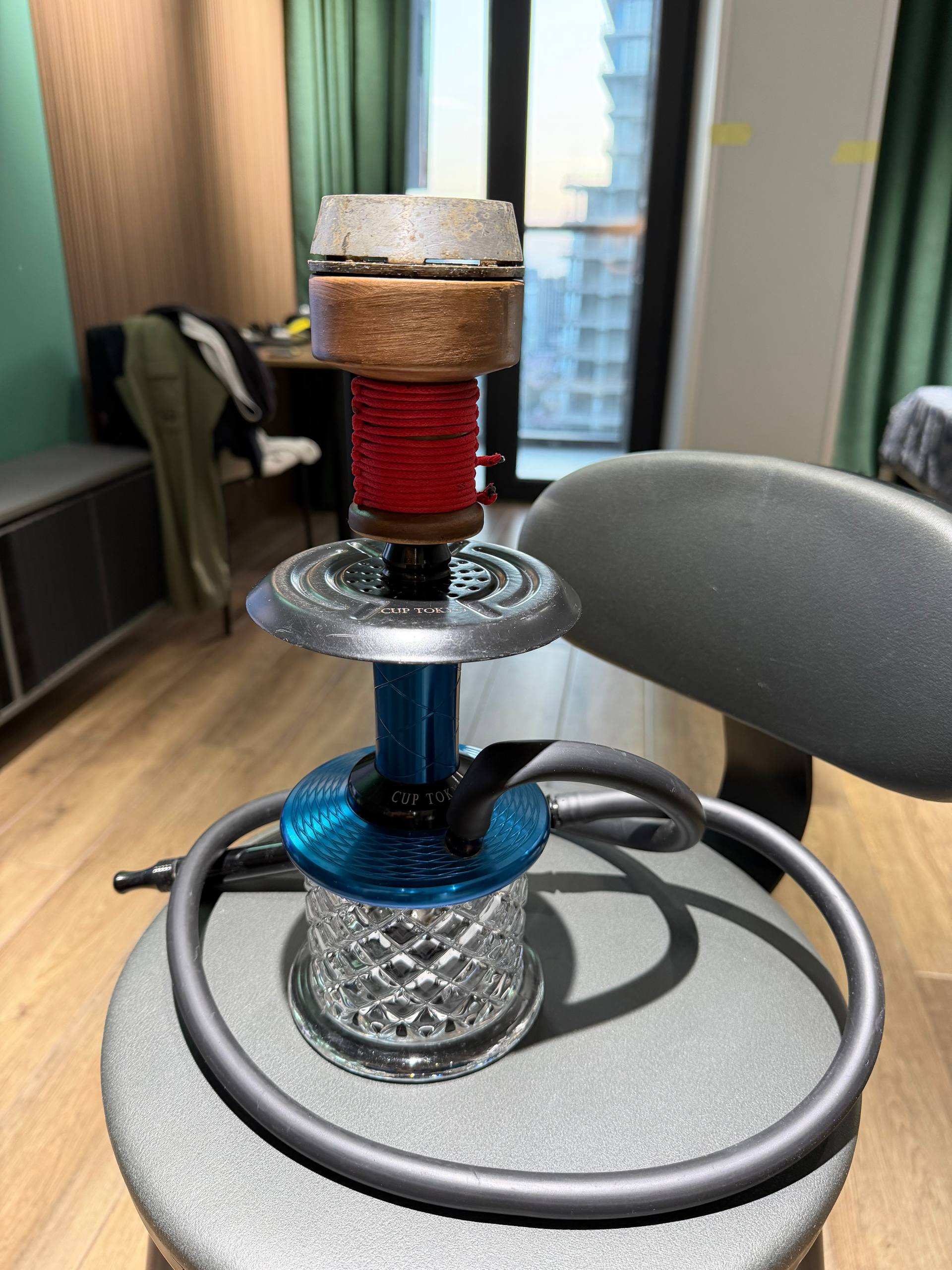 Кальян MAC SHISHA с шахтой из нержавеющей стали