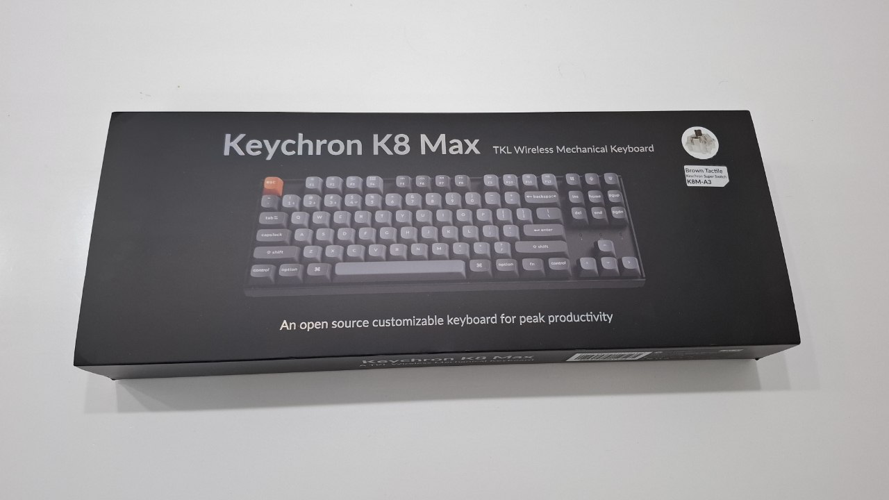 Механическая клавиатура Keychron K8 Max QMK Wireless