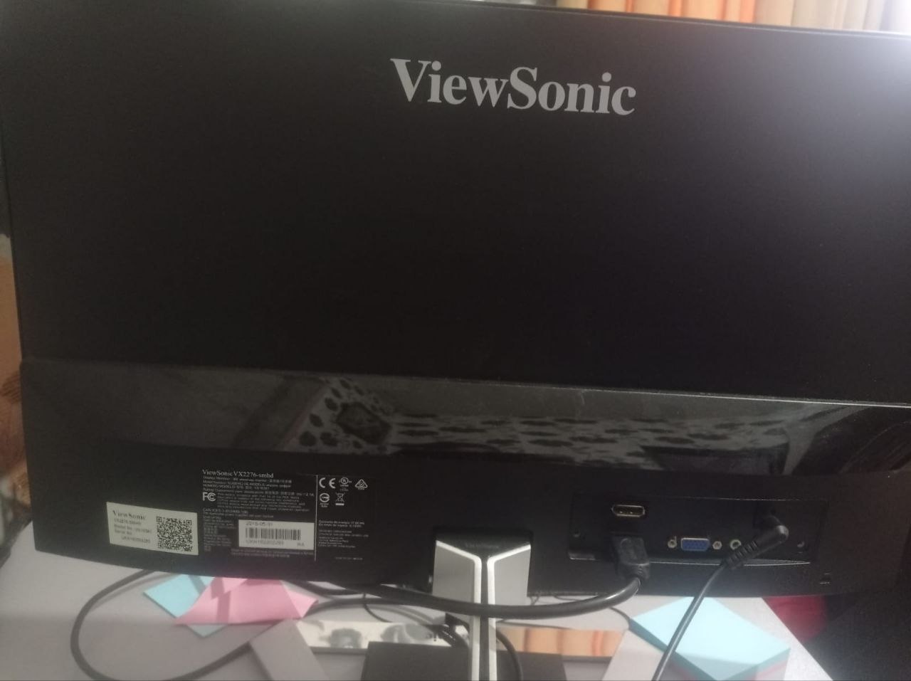 Монитор ViewSonic 1920x1080 75 Гц со встроенными динамиками